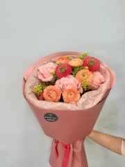 Gül ve Gerbera Buketi